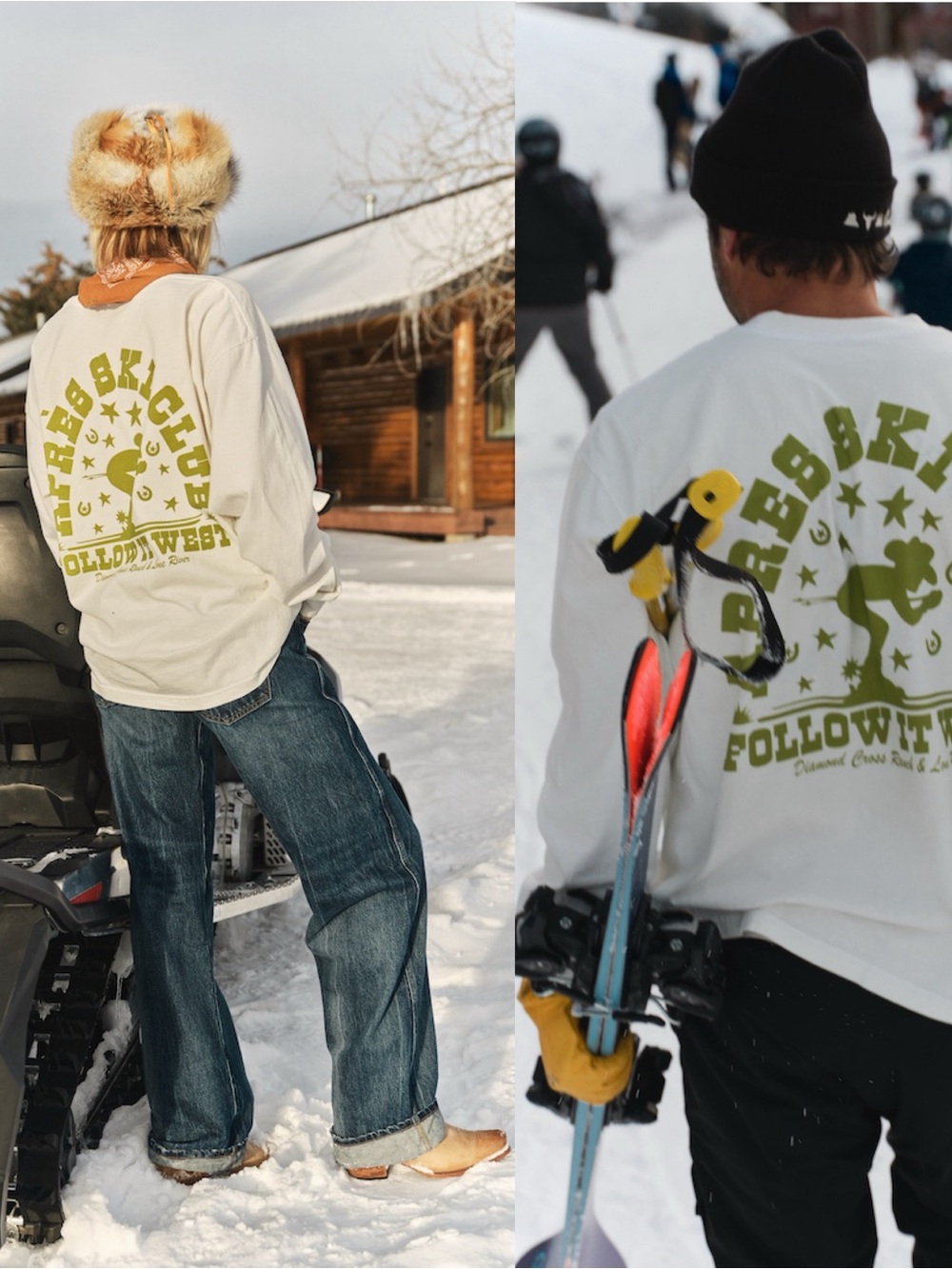 The Lone River Ranch x Diamond Cross Ranch | Long-Sleeve Tee